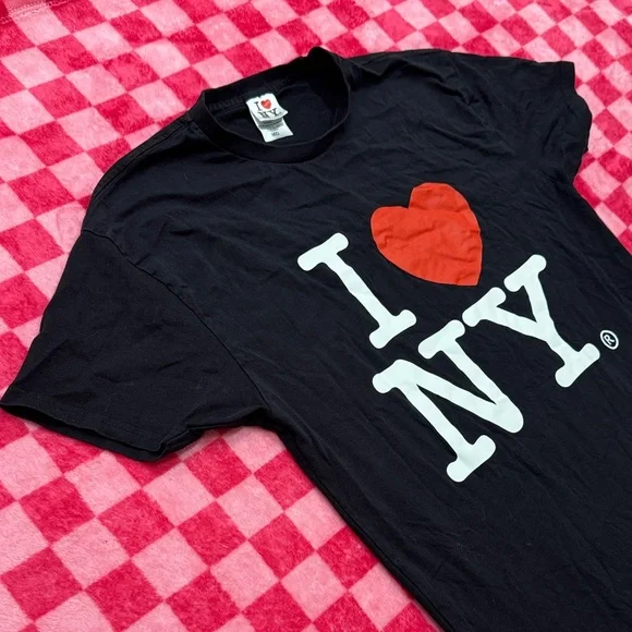 Black 'I Heart NY' Women's Tee - Picture 3 of 5